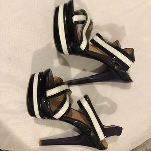 Sexy deep purple 7 1/2 women heels